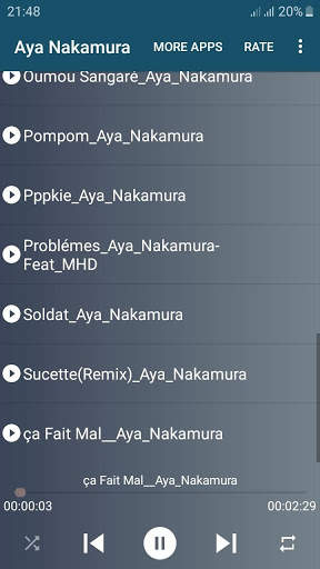 Music Aya Nakamura  sans connexion screenshot 4