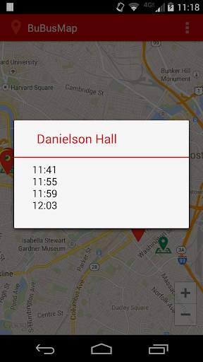 BU Bus Tracker screenshot 4