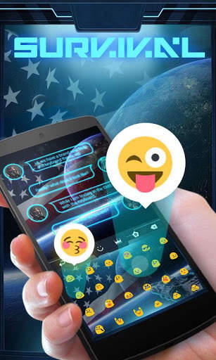 Survival GO Keyboard Theme screenshot 2