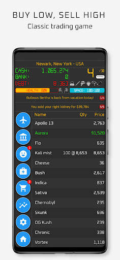 Dope Wars (Weed Edition) Lite screenshot 1
