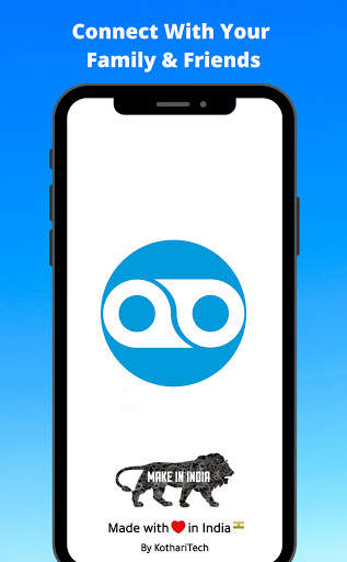 PushPop Messenger - Made in India Chat App screenshot 1