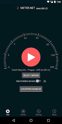 Internet speed test by Meter.n screenshot 4