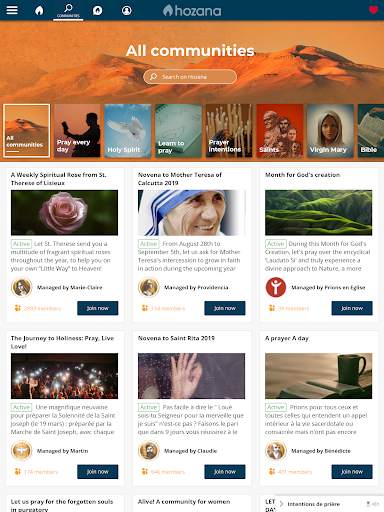 Hozana – Christian prayer screenshot 11