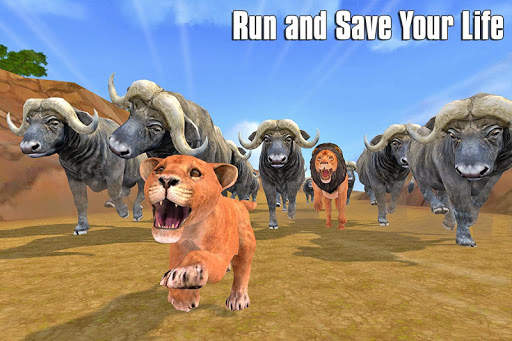 The Lion Simulator: Animal Family Game screenshot 13