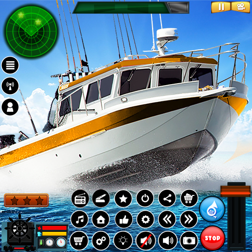 Fishing Boat Driving Simulator आइकन