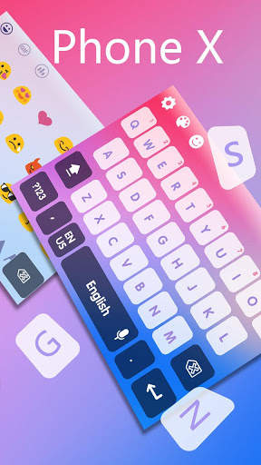 Phone X keyboard screenshot 2
