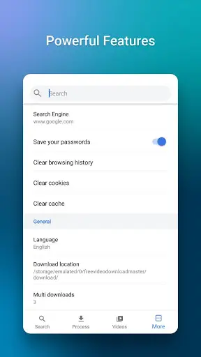 FREE Video Downloader Master for Android screenshot 1