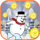 Snow Man Runner icon