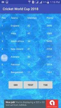 Cricket World Cup Schedule: screenshot 4