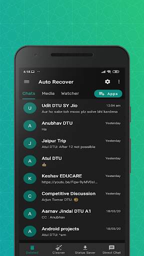 View deleted messages & photo recovery screenshot 7