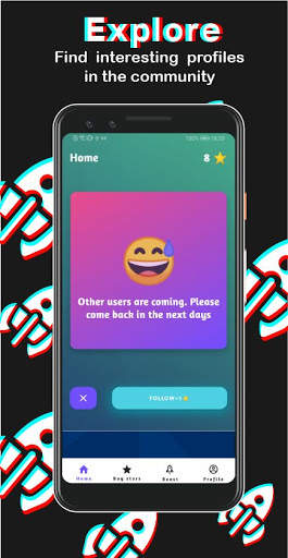 TikBooster - ganhe seguidores e curtidas no TikTok screenshot 1