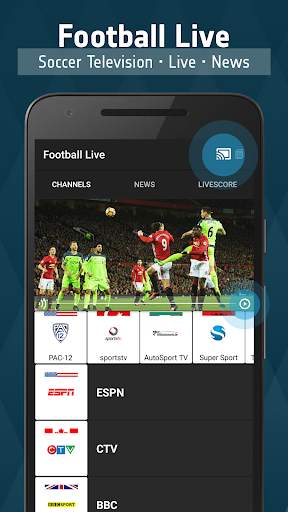 Football TV Live - Sport Television screenshot 1