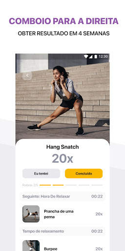 Meu treinador: treinos em casa, perder peso screenshot 2