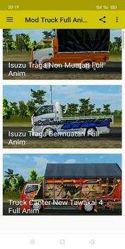 Mod Bussid Truck Full Animasi screenshot 2