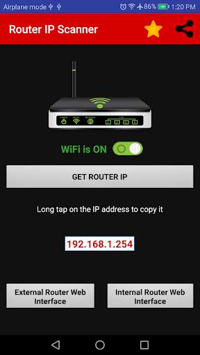 Router IP Scanner Pro screenshot 1