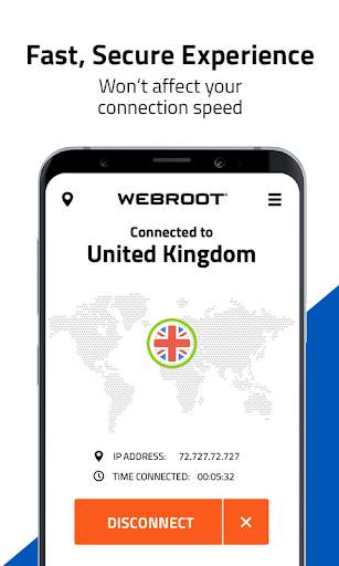 Webroot WiFi Security VPN & Data Privacy screenshot 3