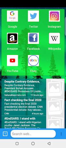 5G Browser Pro screenshot 1