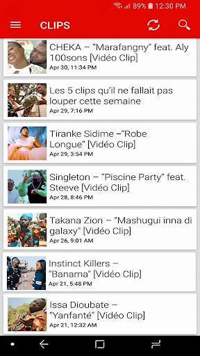Guinee HIT Music screenshot 2