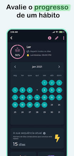 Habit360 : Lista de hábitos screenshot 3
