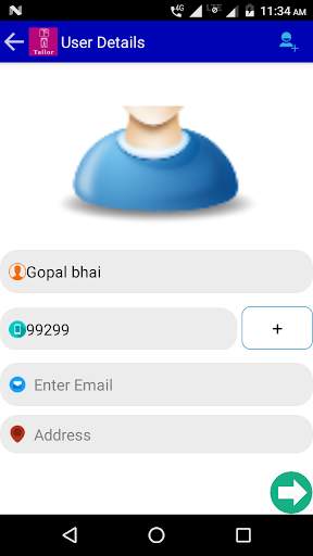 Tailor App screenshot 2