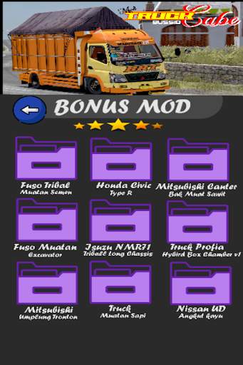 Mod Truck Cabe Lengkap screenshot 4
