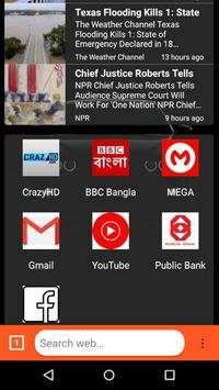 NEX Browser screenshot 2