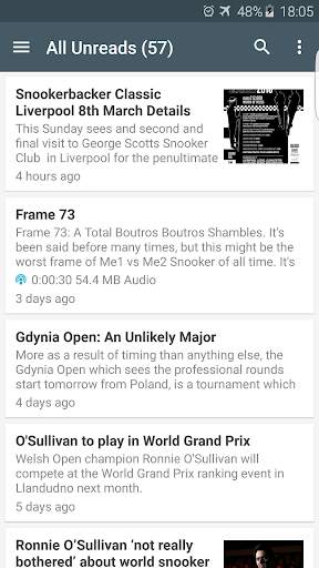 Snooker news screenshot 5