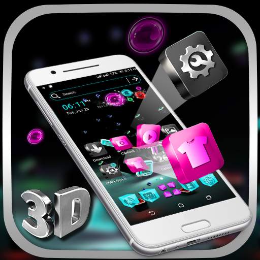 3D Icon Launcher Theme 5.0