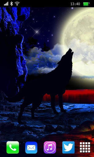 Wolf Magic live wallpaper screenshot 2