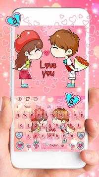 Love Couple Keyboard screenshot 1