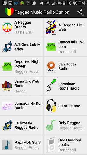 Reggae Music Radio Station screenshot 1