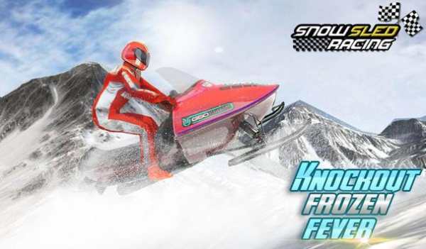 Snowmobile : Snow Mountain Sled Crash Racing screenshot 10