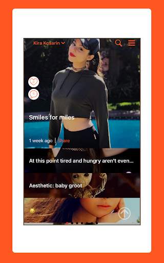 The IAm Kira Kosarin App 6 تصوير الشاشة