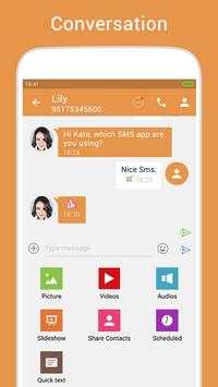 Nice Messenger SMS screenshot 3
