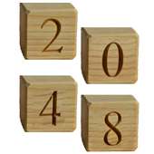 Number Puzzle 2048 Christmas New Year 2019 Edition logo
