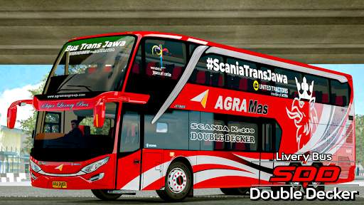 Livery Bus SDD Double Decker screenshot 1