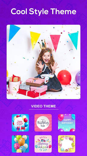 Happy Birthday Video Maker screenshot 4