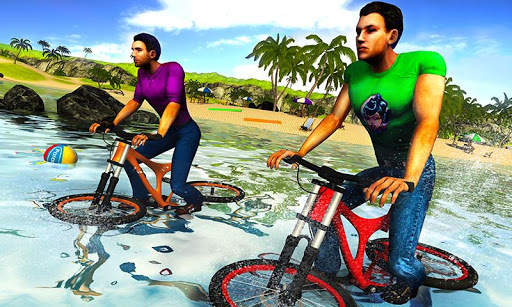 Water Surfer Floating BMX Bicycle Rider Racing screenshot 5