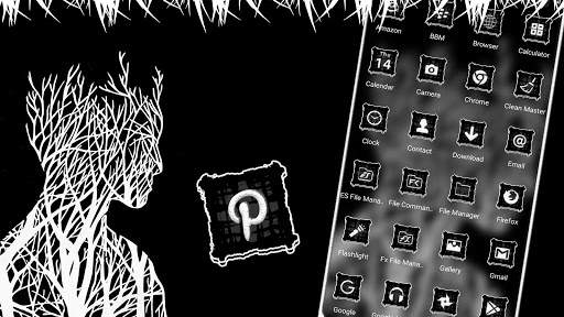 Human Tree Art Theme screenshot 3