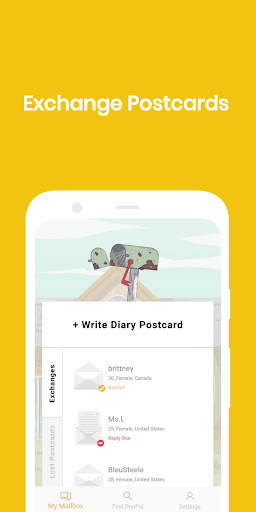 Online PenPals screenshot 1