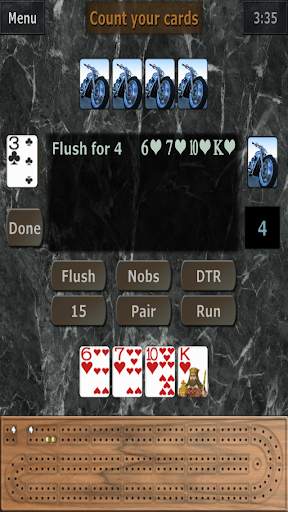 GrassGames' Cribbage screenshot 1