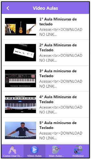 Aprenda Teclado Online скриншот 1