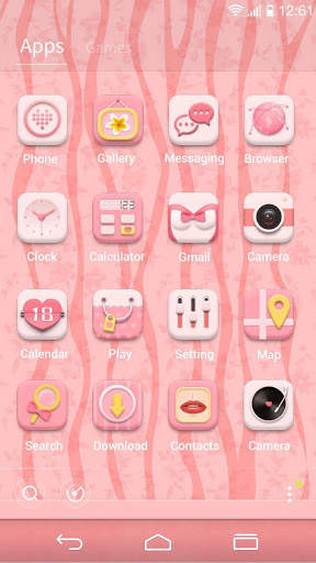 Lipstick GO Launcher Theme screenshot 4