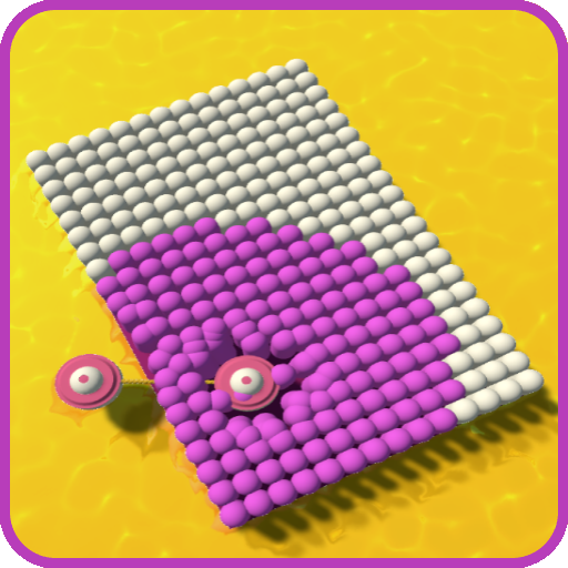 Paint Roller Color 3D Ball Game icon