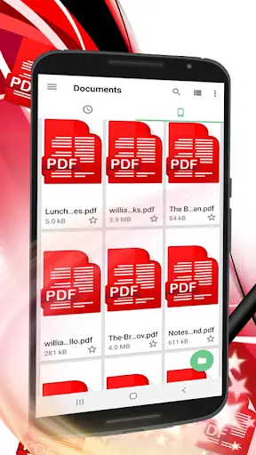 pdf file reader for android - pdf reader free screenshot 2