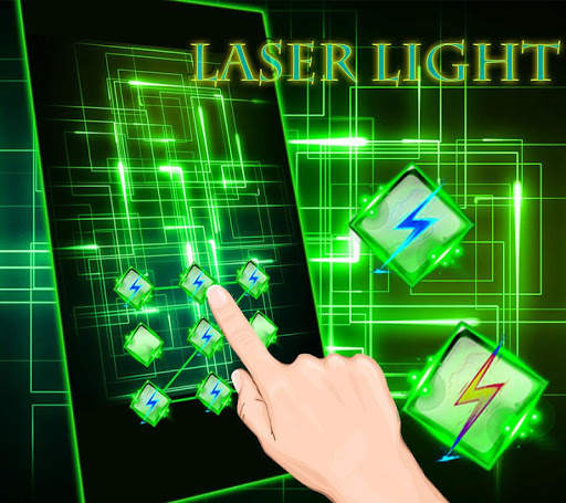 Green Laser Light Theme screenshot 5