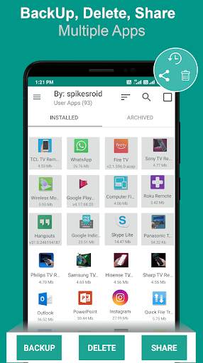 Easy Apps Backup & Restore: RoidBackup screenshot 2
