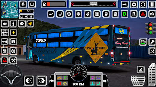 Bus Driving 3d: Bus Simulator screenshot 5