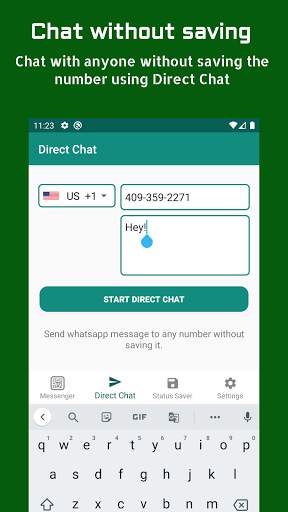 WhatsClone Messenger - Invisible Mode screenshot 2