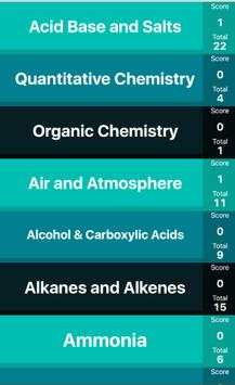 O levels Chemistry MCQ 2 تصوير الشاشة
